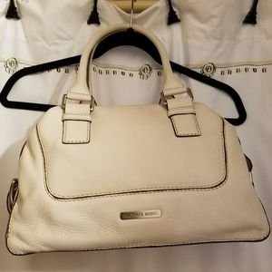 💕FINAL SALE 💕NWT ❤ Michael Kors Brookville Bowling Bag Vanilla
